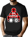 Oh Fudge A Christmas Story T-Shirt for Men & Women, T-Shirts Graphic Tee - Black