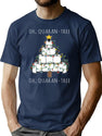 Oh Quaran-Tree Oh Quaran-Tree T-Shirt for Men & Women, T-Shirts Graphic Tee - Navy