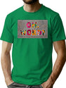 Oh Word 90'S Slang Vintage Bootleg Newspaper Collage Bootleg Graphic T-Shirt - Green