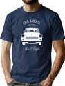 Old And Cool Trabant T-Shirt for Men & Women, T-Shirts Graphic Tee - Navy