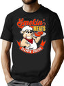 Old Row Smokin Meats and Clappin Cheeks BBQ T-Shirt for Men & Women, T-Shirts Graphic Tee - Black