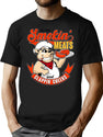 Old Row Smokin Meats and Clappin Cheeks BBQ Premium Heavyweight Cotton T-Shirt - Black