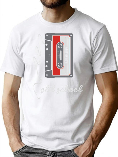 Old School Best Of The 80'S Mixtape. 1980S Mixtape Retro Vintage. T-Shirt for Men & Women, T-Shirts Graphic Tee - Black