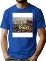 Old Yeller Graphic T-Shirt for Men & Women, T-Shirts Graphic Tee - Blue