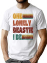 One Lonely Beastie I Be. Vintage. T-Shirt for Men & Women, T-Shirts Graphic Tee - White