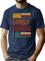 One Lonely Beastie I Be. Vintage. T-Shirt for Men & Women, T-Shirts Graphic Tee - Navy