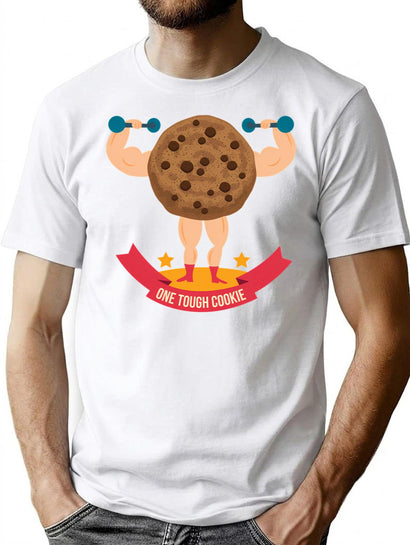 One Tough Cookie T-Shirt for Men & Women, T-Shirts Graphic Tee - Black