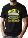 Onset Ma A Quaint Drinking Village With A Fishing Problem T-Shirt for Men & Women, T-Shirts Graphic Tee - Green