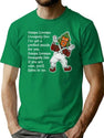 Oompa Loopa Lyrics Worn Out T-Shirt for Men & Women, T-Shirts Graphic Tee - Green