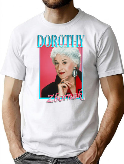 Orange Dorothy Zbornak T-Shirt for Men & Women, T-Shirts Graphic Tee - Black