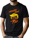Orange Man Rad T-Shirt for Men & Women, T-Shirts Graphic Tee - Green
