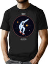 Orbit Glitch Bootleg Graphic T-Shirt - Black