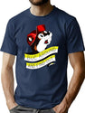 Otter BUC Around and Find Out Premium Heavyweight Cotton T-Shirt - Navy