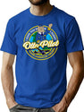 Otto Pilot Airplane Pilot Dks T-Shirt for Men & Women, T-Shirts Graphic Tee - Blue