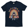 Proud Autism Gigi Rainbow Autism Warrior Gigi Grandma Meaningful Gift T-Shirt