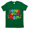 Proud Autism Mom Colorful Awareness T-Shirt