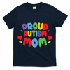 Proud Autism Mom Colorful Awareness T-Shirt