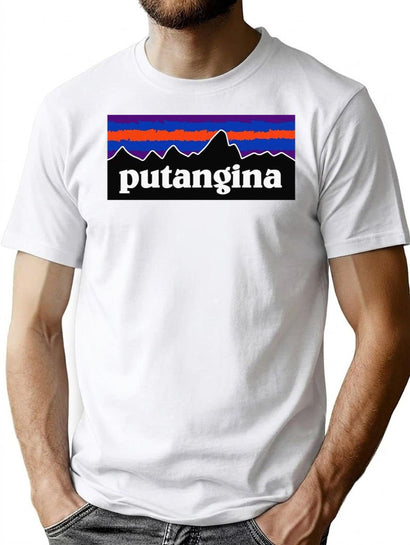 PUTANGINA Logo Premium Heavyweight Cotton T-Shirt - Black