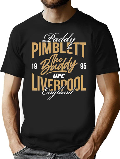 Paddy Pimblett Essential T Shirt T-Shirt for Men & Women, T-Shirts Graphic Tee - Black