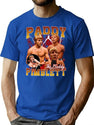 Paddy The Baddy Bootleg Graphic T-Shirt - Blue