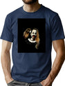 Pale Little Girl The Creepy Little Evil Entity T-Shirt for Men & Women, T-Shirts Graphic Tee - Navy