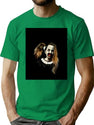 Pale Little Girl The Creepy Little Evil Entity T-Shirt for Men & Women, T-Shirts Graphic Tee - Green