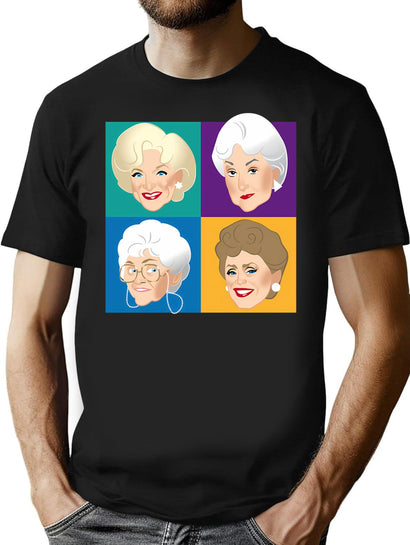 Pals Confidants T-Shirt for Men & Women, T-Shirts Graphic Tee - Black