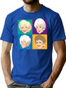 Pals Confidants T-Shirt for Men & Women, T-Shirts Graphic Tee - Blue