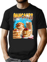 Pancakes Bootleg Bootleg Graphic T-Shirt - Black
