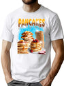 Pancakes Bootleg Bootleg Graphic T-Shirt - White