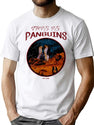 Panguins Bootleg Graphic T-Shirt - White