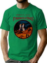 Panguins Bootleg Graphic T-Shirt - Green