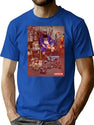 Panulo On The Rocks Bootleg Graphic T-Shirt - Blue