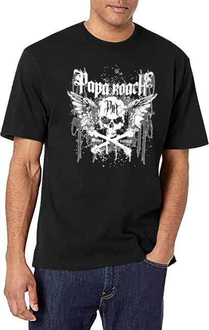 Papa Roach Classic T-Shirt for Men & Women, T-Shirts Graphic Tee - Black
