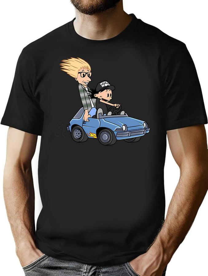 Party Time Excellent T-Shirt for Men & Women, T-Shirts Graphic Tee - Black