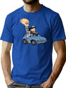 Party Time Excellent T-Shirt for Men & Women, T-Shirts Graphic Tee - Blue