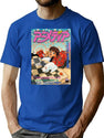 Patlabor Noa Izumi By Akemi Takada Bootleg Graphic T-Shirt - Blue