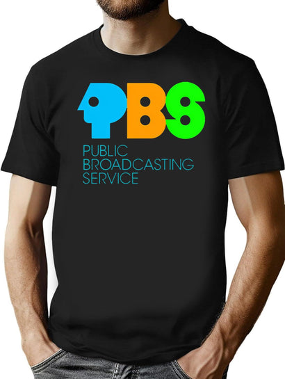 Pbs Vintage Essential Black T-Shirt - Black