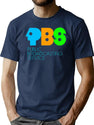 Pbs Vintage Essential Premium Heavyweight Cotton T-Shirt - Navy