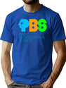 Pbs Vintage Essential Premium Heavyweight Cotton T-Shirt - Blue