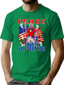 Peace Has A Price T-Shirt for Men & Women, T-Shirts Graphic Tee - Green