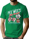 Pee Wee Herman Bike Rentals T-Shirt for Men & Women, T-Shirts Graphic Tee - Green