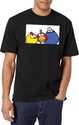Peep and The Big Wide World Black T-Shirt - White