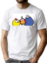 Peep and The Big Wide World Premium Heavyweight Cotton T-Shirt - White