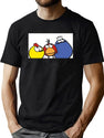 Peep and The Big Wide World Black T-Shirt - Green