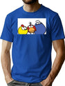 Peep and The Big Wide World Premium Heavyweight Cotton T-Shirt - Blue