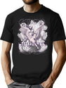 Pegasus Bootleg Shirt Print Bootleg Graphic T-Shirt - Black