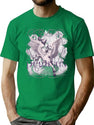 Pegasus Bootleg Shirt Print Bootleg Graphic T-Shirt - Green