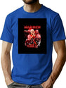 Pernille Harder Vintage Bootleg Shirt Bootleg Graphic T-Shirt - Blue