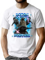 Pesto The Big Penguin Retro Bootleg Graphic T-Shirt - White